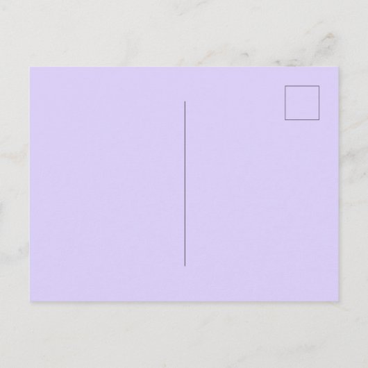 Invitation Carte Postale Script de parties scintillant violet de lavande ma (Dos)