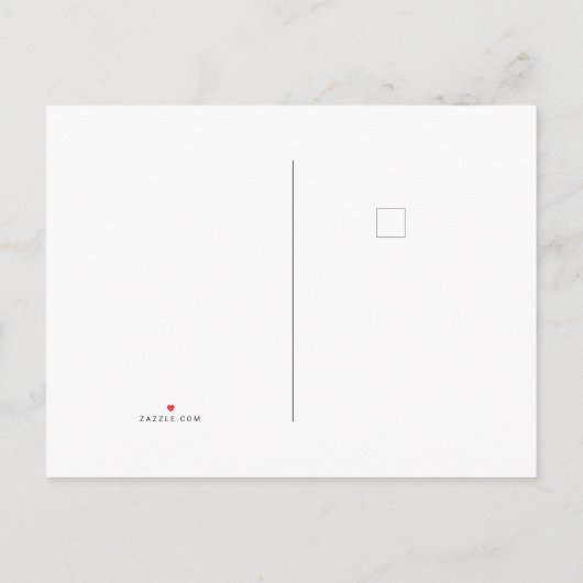 Invitation Carte Postale Script des panneaux FIU (Dos)