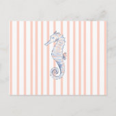 Invitation Carte Postale sea shell (Devant)