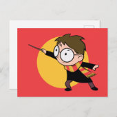 Invitation Carte Postale Série de moulage HARRY POTTER™ (Devant / Derrière)