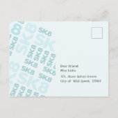 Invitation Carte Postale Skate Park Fun Boy Fête d'anniversaire (Dos)