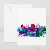 Invitation Carte Postale Skyline de Göteborg (Devant / Derrière)