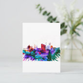 Invitation Carte Postale Skyline de Göteborg (Debout devant)
