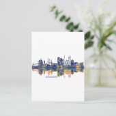 Invitation Carte Postale Skyline de Göteborg (Debout devant)