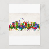 Invitation Carte Postale Skyline de Saint-Louis Missouri (Devant)