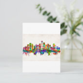 Invitation Carte Postale Skyline de Seattle (Debout devant)