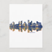 Invitation Carte Postale Skyline Helsinki (Devant)