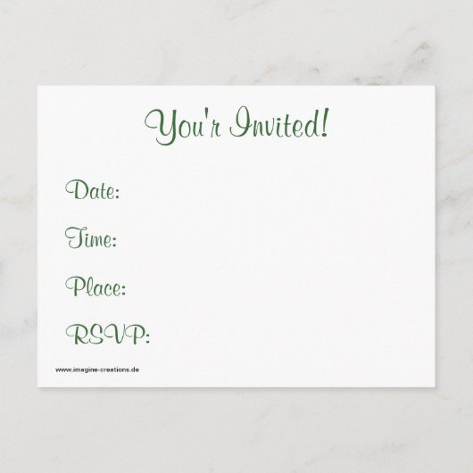 Invitation Carte Postale Snowman avec chien (Dos)