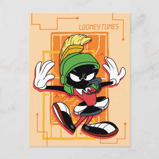 Invitation Carte Postale SPACE JAM™ arbitre MARVIN THE MARTIAN™ (Devant)