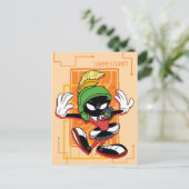 Invitation Carte Postale SPACE JAM™ arbitre MARVIN THE MARTIAN™ (Debout devant)
