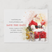 Invitation Carte Postale Splendor de Noël | Fête fériée Enregistrer la date (Devant)