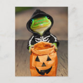 Invitation Carte Postale Squelette de Gecko (Devant)