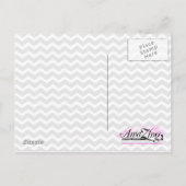 Invitation Carte Postale Surprise Birthday Party (Dos)