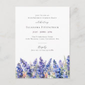 Invitation Carte Postale SURPRISE PARTY 85e anniversaire Juillet Fleur de n (Devant)