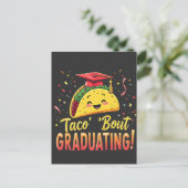 Invitation Carte Postale Taco 'Bout Gradué Graduation Cinco De Mayo  (Debout devant)