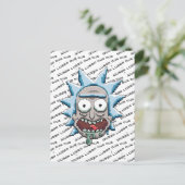 Invitation Carte Postale Tête de Droite Pixelverse (Debout devant)