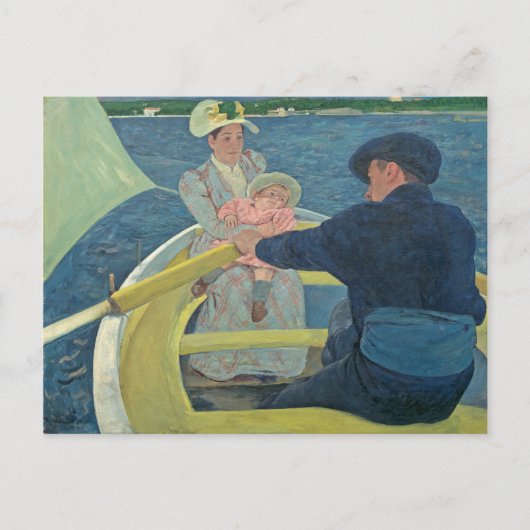 Invitation Carte Postale The Boating Party, 1893-94 (Devant)