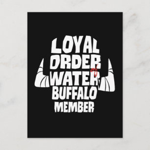 Invitation Carte Postale The Flintstones   Loyal Order Water Buffalo Member