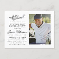 Thème de golf 80ème SURPRISE Anniversaire Photo