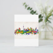 Invitation Carte Postale Toronto Canada Skyline (Debout devant)