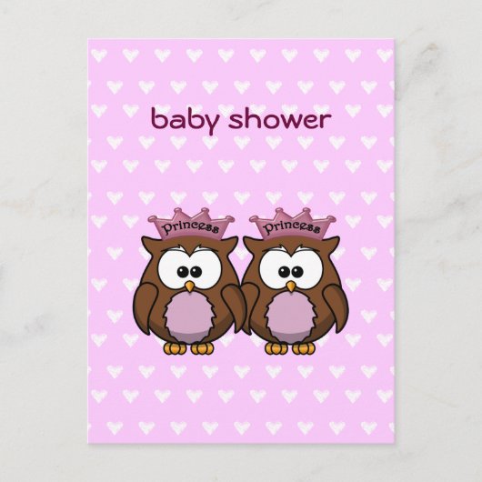 Invitation Carte Postale twin (Devant)