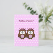 Invitation Carte Postale twin (Debout devant)