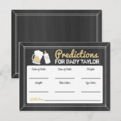 Invitation Carte Postale Un bébé est en train de brasser Prédictions pour l (Devant / Derrière)