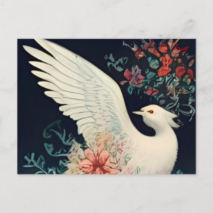 Invitation Carte Postale un tableau d'un chien posé sur une couverture à cô