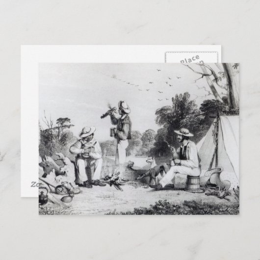 Invitation Carte Postale Une soirée découverte (Devant / Derrière)