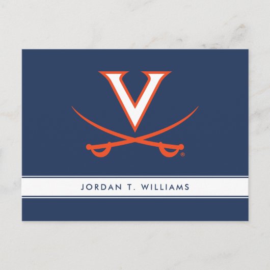 Invitation Carte Postale V Sabre (Devant)