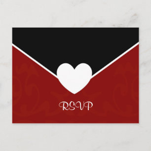 Invitation Carte Postale ValentineEnvelope