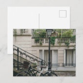 Invitation Carte Postale Vélo de Paris (Paris) (Devant / Derrière)
