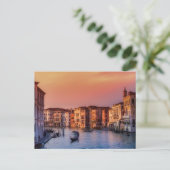 Invitation Carte Postale Venise, Italie (Debout devant)