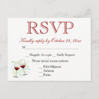 Verres à vin Rouge Bourgogne RSVP Mariage Fête