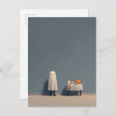 Invitation Carte Postale Vibes de Tea Party (Devant / Derrière)