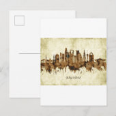 Invitation Carte Postale Ville de Riyad en Arabie Saoudite (Devant / Derrière)