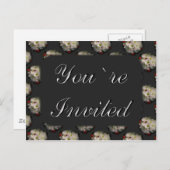 Invitation Carte Postale Vous êtes invité (Devant / Derrière)