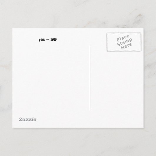 Invitation Carte Postale Vous êtes invité... (Dos)