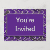 Invitation Carte Postale Vous êtes invité (Devant)