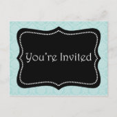 Invitation Carte Postale Vous êtes invité (Devant)