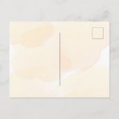 Invitation Carte Postale Vow renouveau tournesol eucalyptus coeur or (Dos)