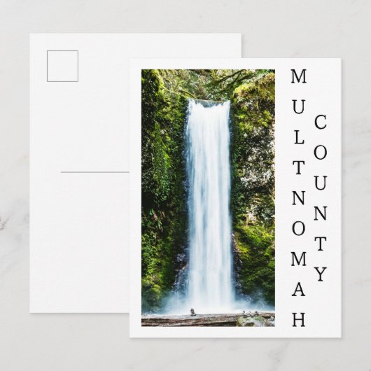 Invitation Carte Postale Wiesendanger Falls Painting (Devant / Derrière)