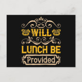 Invitation Carte Postale Willy Be Provided (Devant)