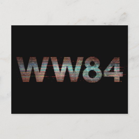 Invitation Carte Postale WW84 | TV Logo statique (Devant)