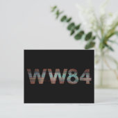 Invitation Carte Postale WW84 | TV Logo statique (Debout devant)