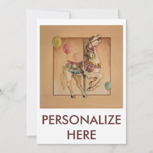 Invitation - Cartes Faire-part - Happy Horse Caro