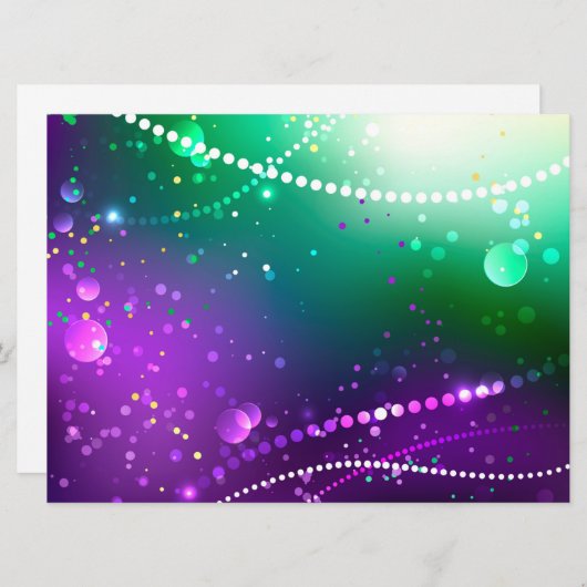 Invitation Carthagène Solive Purple (Devant / Derrière)