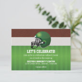 Invitation Carton de réponse pour la réception de la Bar Mitz (Debout devant)