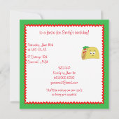 Invitation Carton de Taco (Dos)