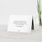 Invitation Carton d'invitation à huit photos inclinées bordea (Dos)